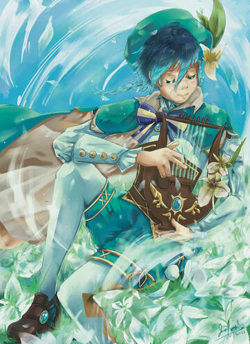 Venti from Genshin Impact