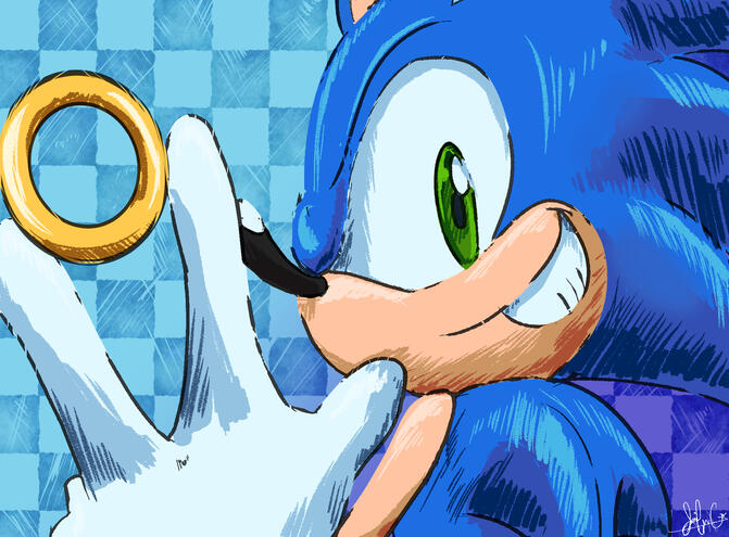 Sonic Sketch Style
